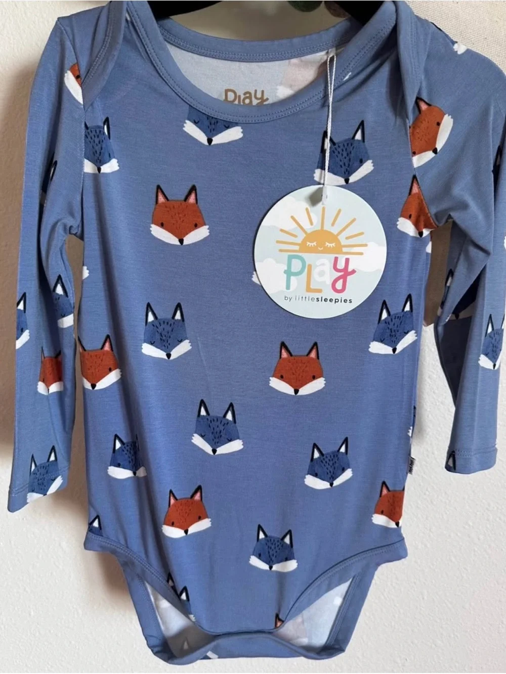 NWT Little Sleepies fox Joggers & Overalls Set